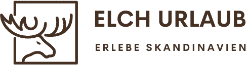 Elch Urlaub Logo quer