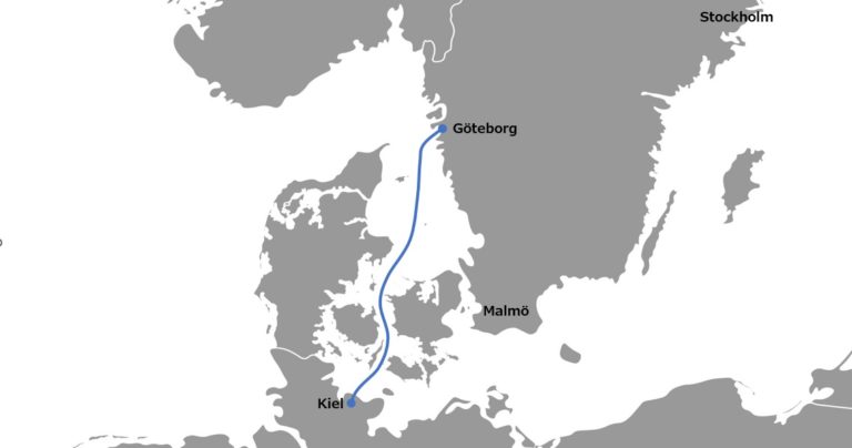 Fähre nach Schweden von Kiel nach Göteborg