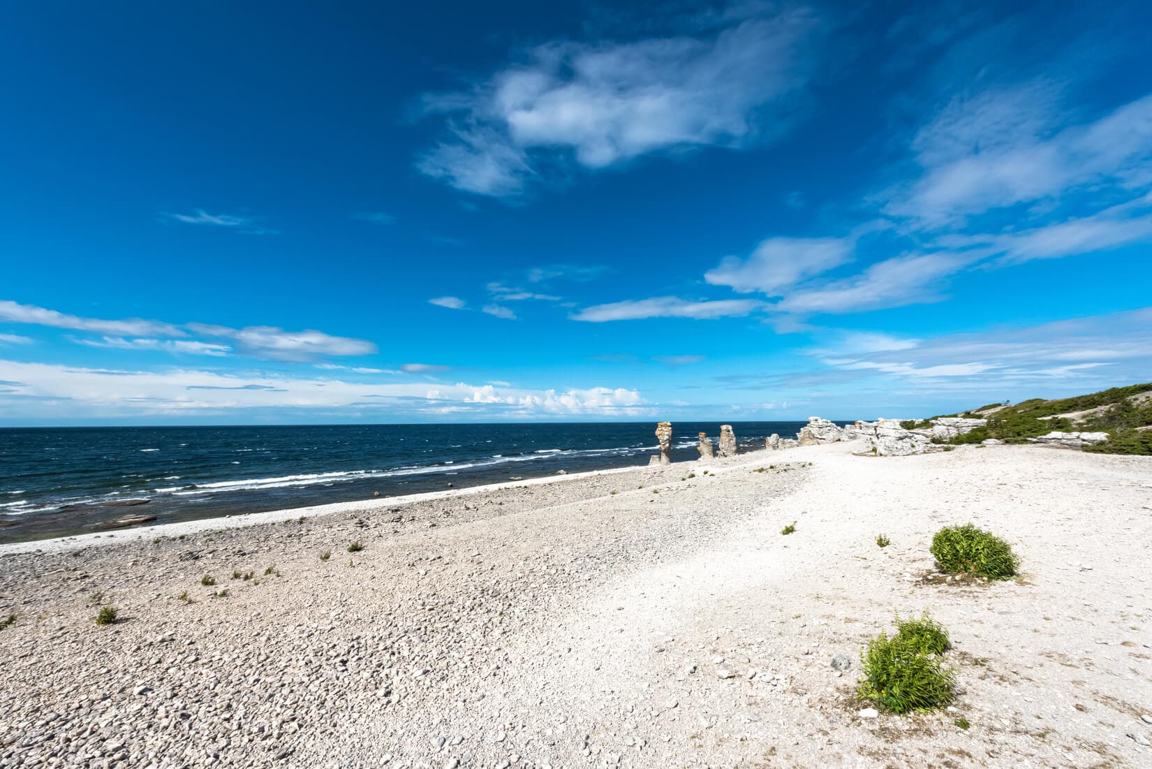 Ferienhaus auf Gotland direkt am Wasser am Meer