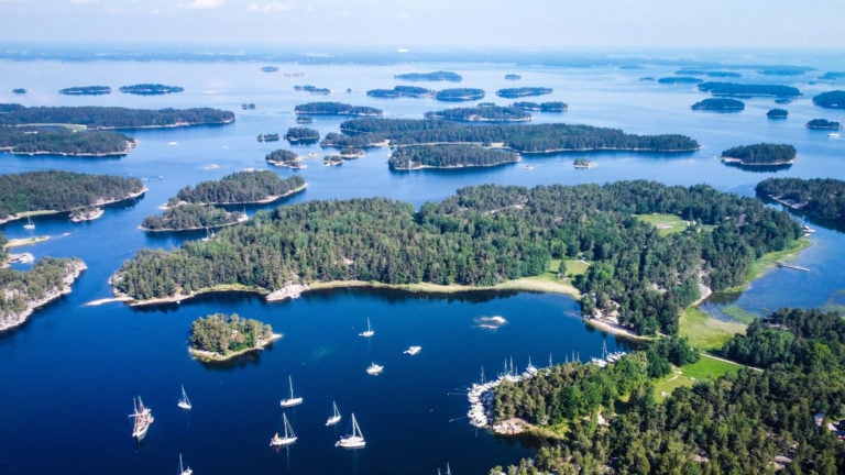 Ferienhaus in den Schären von Stockholm in Schweden