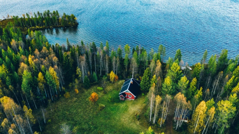 Ferienhaus Schweden am See mit Boot ohne Nachbarn in Alleinlage